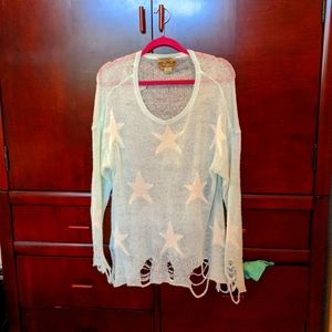 Wildfox Seeing stars lennon sweater
